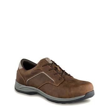 Red Wing Férfi ComfortPro Safety Toe Oxford Munkavédelmi Cipő Barna